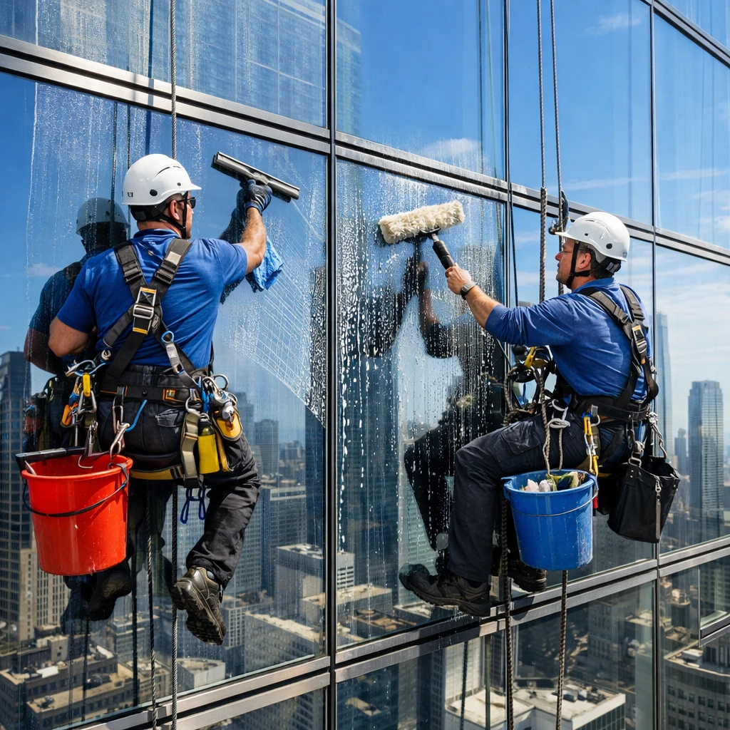 Glas- und Fensterreinigung